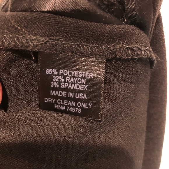 Nicole Miller Collection Wool Blend Skinny Pants 6 - Picture 9 of 10